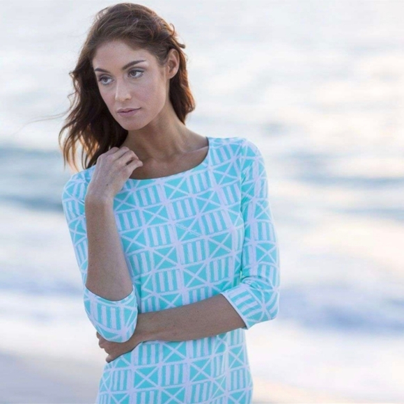 Mahi Gold Bimini Mahi Dress in Teal - Picture 2 of 5